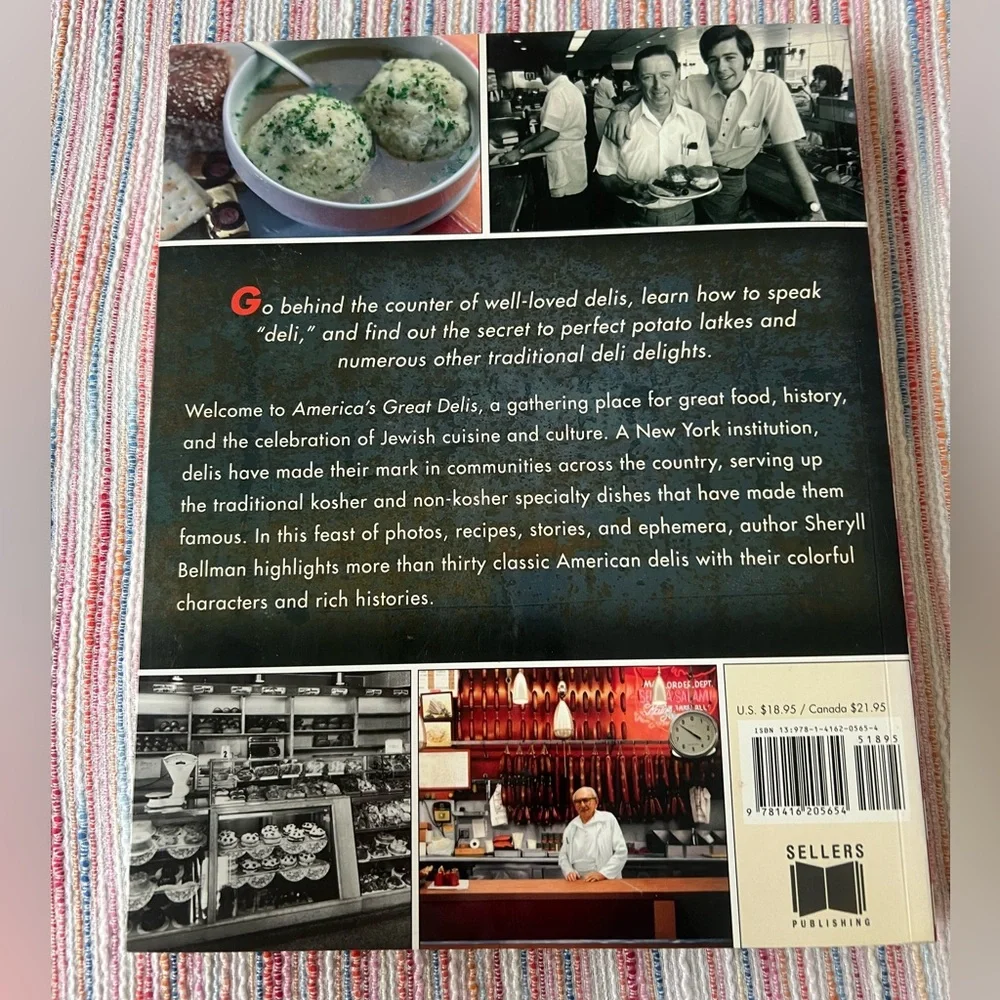 4/$20 🦋America's Great Delis: Recipes & Traditions from Coast to Coast Signed